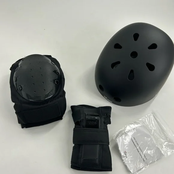 JBM Kids Black Skating Protective Safety Gear Set - Picture 2 of 10